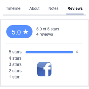 Need POSITIVE Facebook reviews